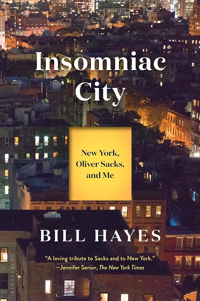 Insomniac City: New York, Oliver Sacks, and Me cover image