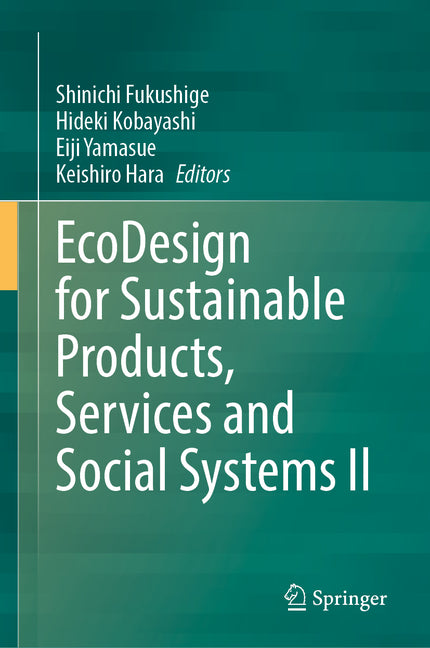EcoDesign for Sustainable Products, Services and Social Systems II (2024) - Ingram