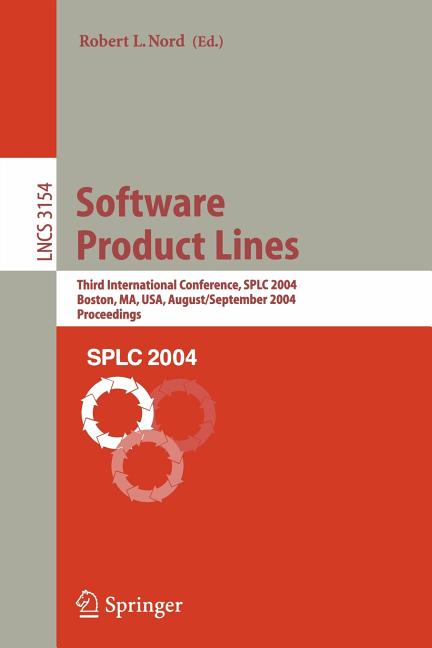 Software Product Lines: Third International Conference, Splc 2004, Boston, Ma, Usa, August 30-September 2, 2004, Proceedings (2004) - Ingram