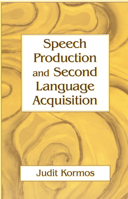 Speech Production and Second Language Acquisition - Ingram