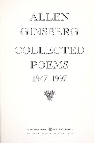 Collected Poems 1947-1997