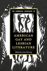 The Cambridge Companion to American Gay and Lesbian Literature (Cambridge Companions to Literature) cover image