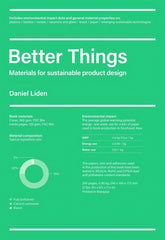 Better Things: Materials for Sustainable Product Design - Ingram