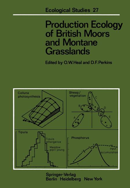Production Ecology of British Moors and Montane Grasslands (Softcover Reprint of the Original 1st 1978) - Ingram