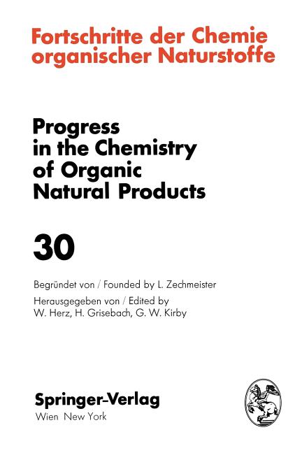 Fortschritte Der Chemie Organischer Naturstoffe / Progress in the Chemistry of Organic Natural Products (Softcover Reprint of the Original 1st 1973) - Ingram