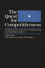 Quest for Competitiveness: Lessons from America's Productivity and Quality Leaders - Ingram