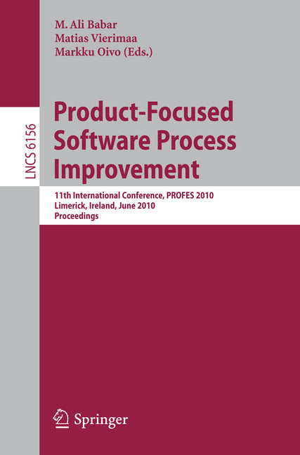 Product-Focused Software Process Improvement: 11th International Conference, Profes 2010, Limerick, Ireland, June 21-23, 2010, Proceedings (2010) - Ingram