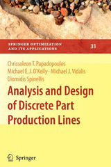 Analysis and Design of Discrete Part Production Lines - Ingram