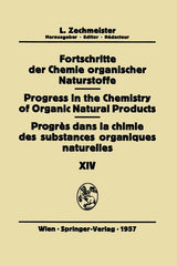 Fortschritte Der Chemie Organischer Naturstoffe/Progress in the Chemistry of Organic Natural Products/Progrès Dans La Chimie Des Substances Organiques - Ingram