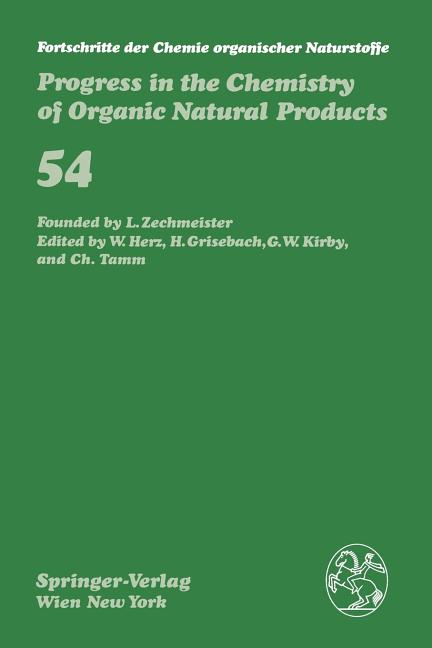 Fortschritte Der Chemie Organischer Naturstoffe / Progress in the Chemistry of Organic Natural Products (Softcover Reprint of the Original 1st 1988) - Ingram