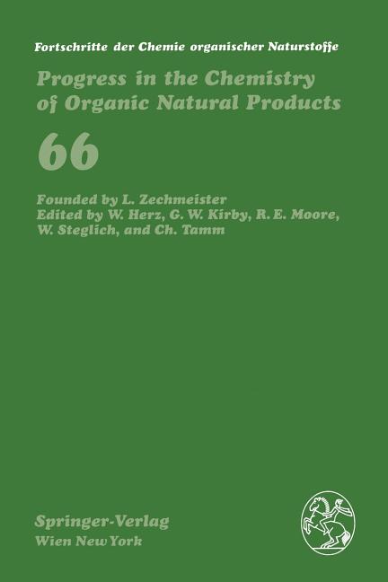 Fortschritte Der Chemie Organischer Naturstoffe / Progress in the Chemistry of Organic Natural Products (Softcover Reprint of the Original 1st 1995) - Ingram