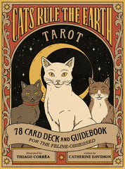 Cats Rule the Earth Tarot: 78-Card Deck and Guidebook for the Feline-Obsessed [With Book(s)] - Ingram