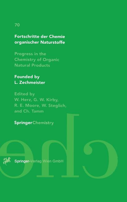Fortschritte Der Chemie Organischer Naturstoffe Progress in the Chemistry of Organic Natural Products (1997) - Ingram