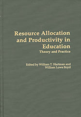 Resource Allocation and Productivity in Education: Theory and Practice - Ingram