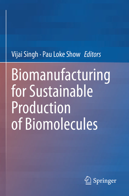 Biomanufacturing for Sustainable Production of Biomolecules (2023) - Ingram