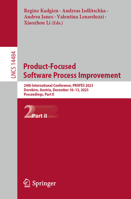 Product-Focused Software Process Improvement: 24th International Conference, Profes 2023, Dornbirn, Austria, December 10-13, 2023, Proceedings, Part I - Ingram