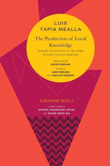 Production of Local Knowledge: History and Politics in the Work of René Zavaleta Mercado - Ingram