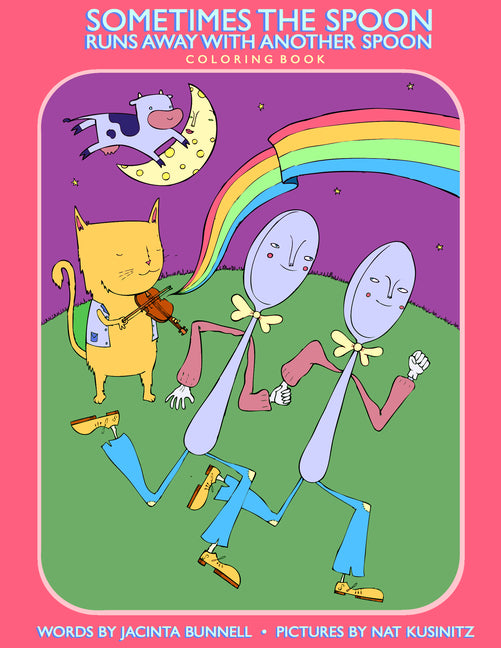 Sometimes the Spoon Runs Away with Another Spoon Coloring Book - Ingram