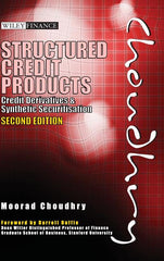 Structured Credit Products: Credit Derivatives and Synthetic Securitisation [With CDROM] [With CDROM] - Ingram