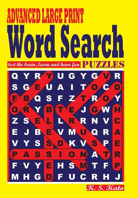 ADVANCED LARGE PRINT Word Search Puzzles - Ingram