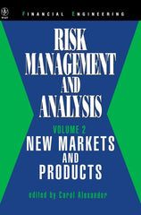 Risk Management and Analysis, Volume 2: New Markets and Products (Volume 2) - Ingram