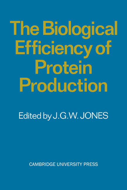 Biological Efficiency of Protein Production - Ingram