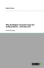 Why do Belgian consumers buy fair trade products... and why not? - Ingram