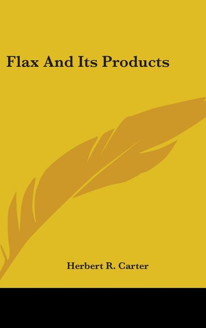 Flax And Its Products - Ingram