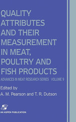 Quality Attributes and Their Measurement in Meat, Poultry and Fish Products - Ingram