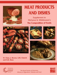Meat Products and Dishes: Supplement to the Composition of Foods - Ingram