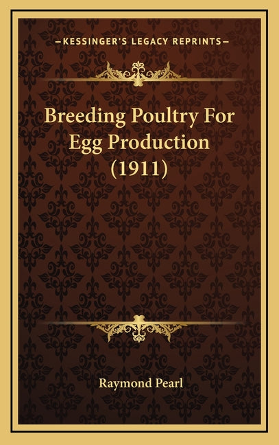 Breeding Poultry For Egg Production (1911) - Ingram