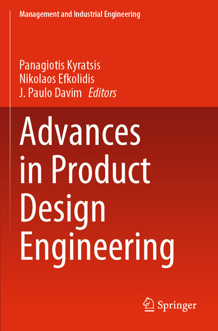 Advances in Product Design Engineering (2022) - Ingram