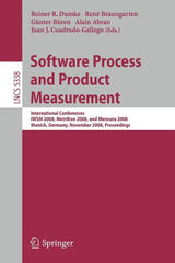 Software Process and Product Measurement: International Conferences IWSM 2008, MetriKon 2008, and Mensura 2008 Munich, Germany, November 18-19, 2008, - Ingram