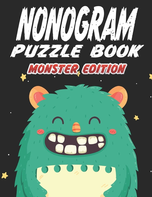 Nonogram Puzzle Book Monster Edition: 45 Multicolored Mosaic Logic Grid Puzzles For Adults and Kids - Ingram