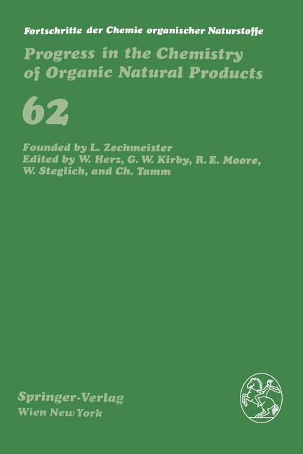 Fortschritte Der Chemie Organischer Naturstoffe / Progress in the Chemistry of Organic Natural Products (Softcover Reprint of the Original 1st 1993) - Ingram
