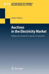 Auctions in the Electricity Market: Bidding When Production Capacity Is Constrained (2009) - Ingram