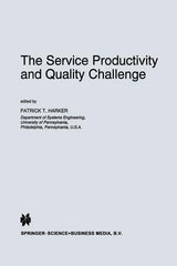 Service Productivity and Quality Challenge (Softcover Reprint of the Original 1st 1995) - Ingram