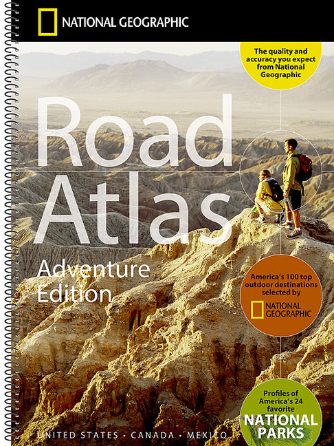 National Geographic Road Atlas 2026: Adventure Edition [United States, Canada, Mexico] (Adventure) - Ingram
