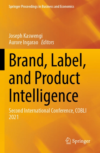 Brand, Label, and Product Intelligence: Second International Conference, Cobli 2021 (2022) - Ingram