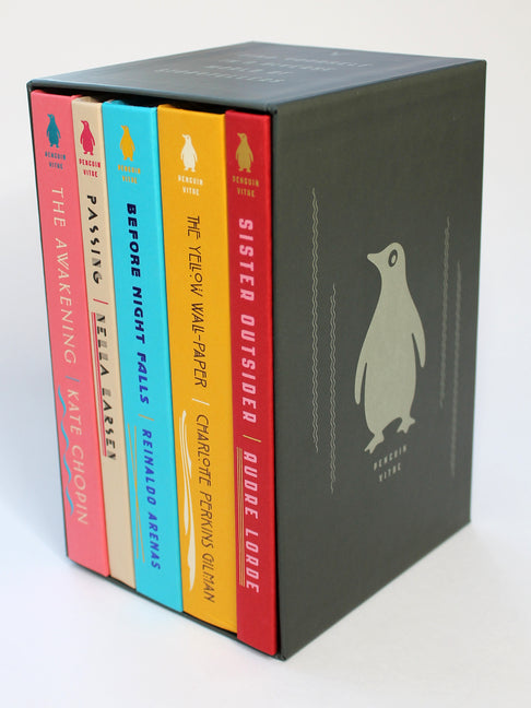 Penguin Vitae Series 5-Book Box Set: The Awakening and Selected Stories; Before Night Falls; Passing; Sister Outsider; The Yellow Wall-Paper and Selec - Ingram