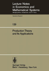 Production Theory and Its Applications: Proceedings of a Workshop (Softcover Reprint of the Original 1st 1977) - Ingram