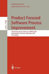 Product Focused Software Process Improvement: Third International Conference, Profes 2001, Kaiserslautern, Germany, September 10-13, 2001. Proceedings - Ingram