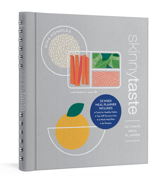 Skinnytaste Ultimate Meal Planner: 52-Week Meal Planner with 35+ Recipes, a 12-Week Meal Plan, Tear-Out Grocery Lists, and Tools for Healthy Habits - Ingram