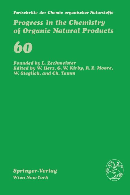 Fortschritte Der Chemie Organischer Naturstoffe / Progress in the Chemistry of Organic Natural Products (Softcover Reprint of the Original 1st 1992) - Ingram