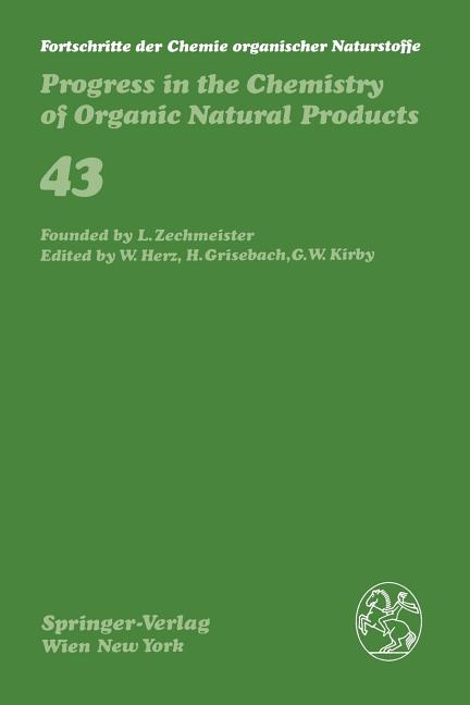 Fortschritte Der Chemie Organischer Naturstoffe / Progress in the Chemistry of Organic Natural Products (Softcover Reprint of the Original 1st 1983) - Ingram