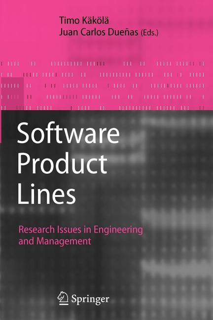 Software Product Lines: Research Issues in Engineering and Management - Ingram