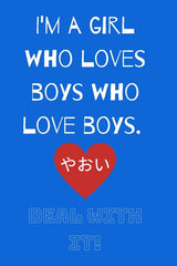 Deal With It: For the Love of Yaoi (Blue Cover) - Ingram