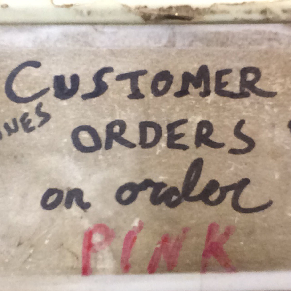 Special Orders